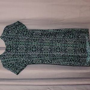 Geometric design dress